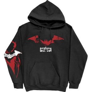 DC Comics Batman - The Batman Logo Sketch Hoodie/trui - S - Zwart