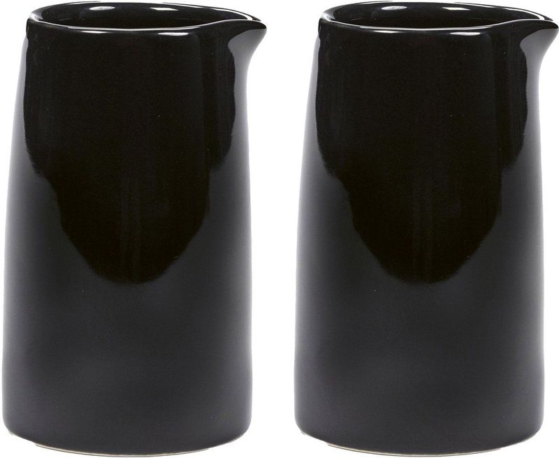 Serax - Dé Tableware By Ann Demeulemeester - Melkkan Set Van 2 - Black
