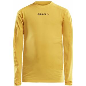 Craft Pro Control Compression Long Sleeve Jr 1906860 - Sweden Yellow - 146/152