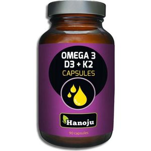 Hanoju - Omega 3 & D3 en K2 - 90 Capsules