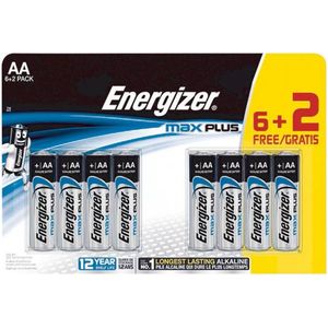 Energizer max plus LR6 AA BL6+2