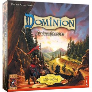 999 Games Dominion: Avonturen - Kaartspel - 10+ - Uitbreiding met 400 kaarten en 30 nieuwe koninkrijkkaarten - Voor 2-4 spelers