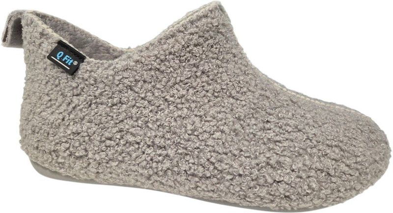 Q-Fit - Lieke - Pantoffels - Grijs