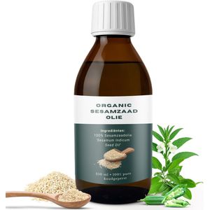 Relax Master - Biologische Sesamolie - 250 ml - Ayurveda Massageolie