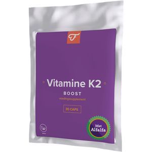 Foodie Vitamine K2 Boost - Vitamine K2 met Alfalfa-extract - Voor sterke botten - Goed voor huid en haar* - Zorgt voor vitaliteit*