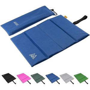 XL Outdoor Iso Zitkussen met Tas - Zitmat met bescherming tegen kou, vocht, vuil, hitte - Opvouwbaar en wasbaar - Thermisch kussen Blauw