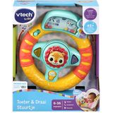 VTech Dierenvriendjes Toeter & Draai Stuurtje - Cadeau - Educatief Babyspeelgoed - Cadeau