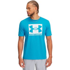 Under Armour Abc Camo Boxed Logo T-shirt Met Korte Mouwen Blauw M / Regular Man