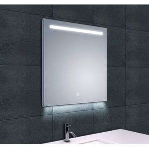 Saqu Deluxe Spiegel met LED verlichting Dimbaar 60x60 cm