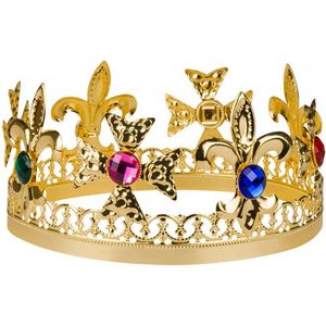 Koningskroon goud met diamanten luxe