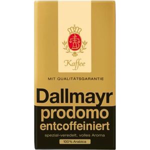 Dallmayr Prodomo Cafeïnevrij Gemalen koffie - 500 gram