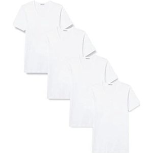 Onderhemd voor heren - verpakking van 4 stuks, wit, 3XL