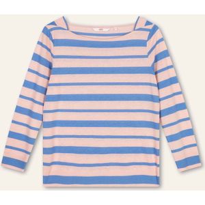 Oilily - Trance long sleeves jersey boat top - Blauw - XS