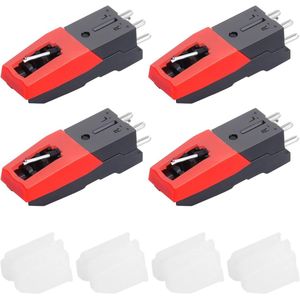 Draaitafel naald - 4 stuks reservenaald voor platenspeler