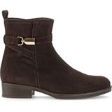 Gabor 601.1 Enkellaarsjes - Enkelboots met rits - Dames - Bruin - Maat 37