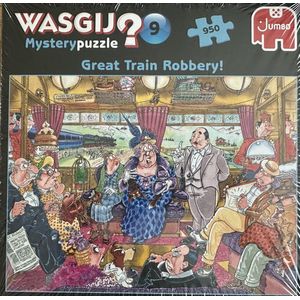 Wasgij? 9 mystery puzzle de grote treinroof! Great train robbery! Jumbo puzzel 950 stukjes