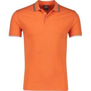 Colmar poloshirt korte mouw oranje