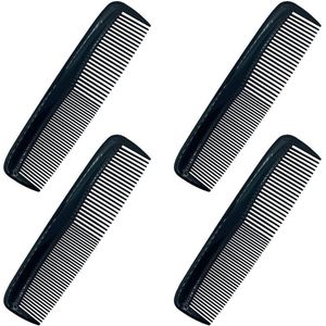 4 Stuks Haarkammen - Fijne en Brede Kam voor alle Haartypes