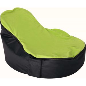 Baby zitzak 'Dinga' Lime (Groen) | Baby | 2x wasbare hoes | Waterbestendig | Dubbel gestikt | Gevuld met Flexipearl® | Sit&Joy®