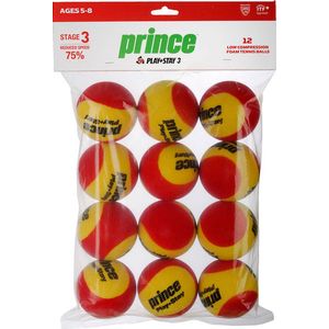 Prince Play & Stay Rood Foam 12 St. - Tennisballen - Multi