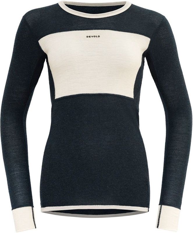 Devold Womens Wool Mesh Shirt Merino-ondergoed (Dames |blauw)