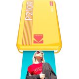 KODAK Mini 2 Retro - Draagbare Fotoprinter - Geel - 5,3 x 8,6 cm - Inclusief 8 Vellen