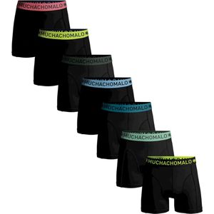 Muchachomalo Heren Boxershorts - 7 Pack - Maat M - 95% Katoen - Mannen Onderbroeken