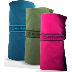 Highlander Microfiber Soft reishanddoek Large 75 x 130 - Navy