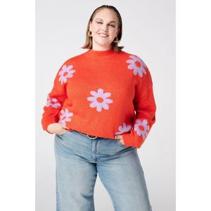 MS Mode Trui Trui met bloemen print