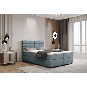 Boxspring Reve 140 x 200 cm tweepersoons met hoogwaardige Bonell-matras en topper