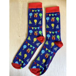 SOKn. Trendy sokken *FEEST* maat 40-46 (ook leuk om kado te geven !)