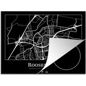 Inductie beschermer - Inductie Mat - Kookplaat beschermer - Roosendaal - Kaart - Stadskaart - Plattegrond - Inductie beschermer - Inductie Mat - Kookplaat Beschermer - 58.3x51.3 cm - Afdekplaat inductie - Inductiebeschermer