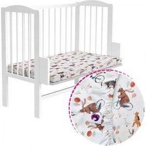 Bamboe op de hoeslaken 90x60 cm - 100% Bamboe