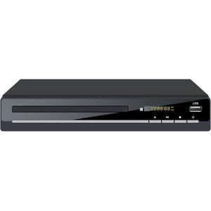 Dvd Speler Met HDMI - Geschikt Voor Divx Ultra, Mpeg1, Mpeg2, Mpeg4 - Full Hd - Regiovrij - Inclusief HDMI En Afstandsbediening - Dvd En Cd Speler - Usb - Inclusief Afstandsbediening - Dvd Films