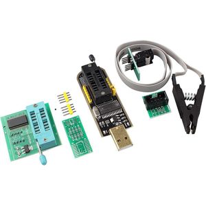 Titel: Programmeur voor EEPROM Flash BIOS met SOIC8 SOP8 testclip - USB aansluiting.