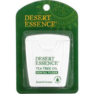 Desert Essence - Gewaxte Tandfloss met Tea Tree Olie - 45.7 meter