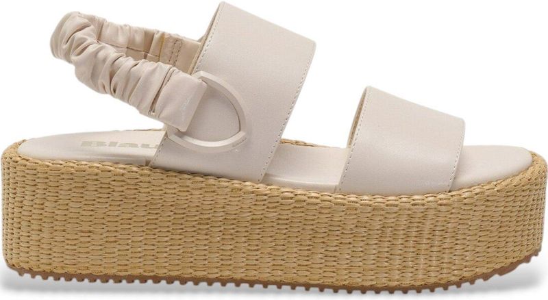 Blauer - OPAL04 - Sandalen - Beige - 3 tot 5 cm Hakhoogte