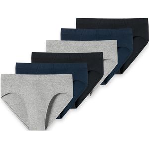 Schiesser Heren slip / onderbroek 6 pack 95/5 Organic Cotton