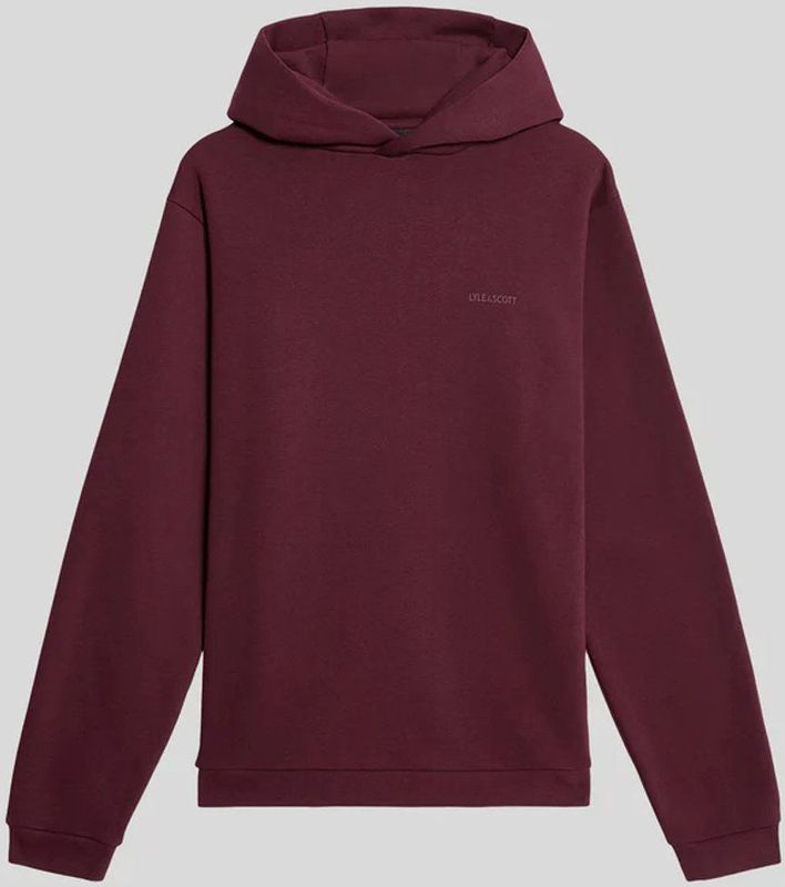 Lyle & Scott Logo Brushback Pullover Hoodie