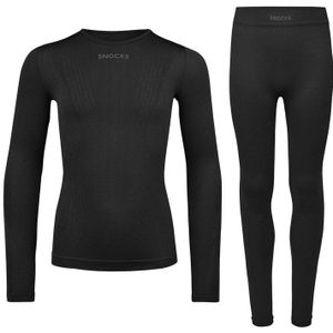 SNOCKS Thermo Ondergoed Kinderen â€“ Warm & Ademend â€“ Comfortabel & Rekbaar â€“ Onderhemd & Broek Set â€“ 1 Set