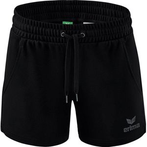 Erima Essential Team Sweatshort Dames - Zwart | Maat: 42