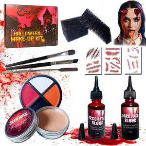Solacis Halloween Make Up - Halloween - Halloween Decoratie - Halloween DIY - Halloween Schmink - Halloween Masker - Must have voor bij halloween!