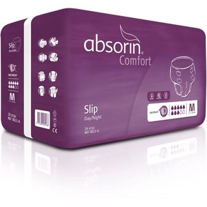 Absorin- Comfort Slip Day Night - Maat M - 28 stuks