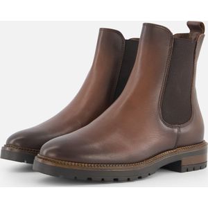 Linea Zeta Chelsea boots cognac Leer - Maat 40