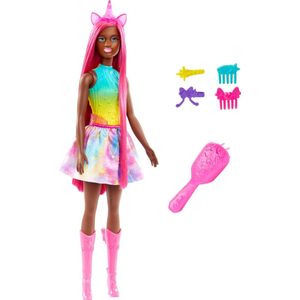 Barbie A Touch of Magic - Eenhoorn met rokje - Barbiepop