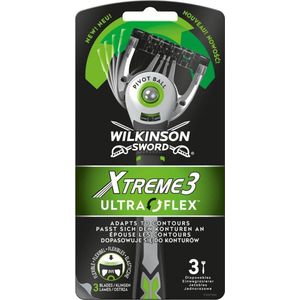 10x Wilkinson Men Scheermes Xtreme 3 Ultra Flex 3 stuks