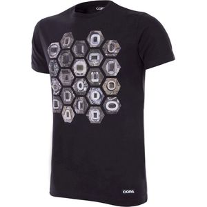 COPA - Hexagon Stadium T-Shirt - S - Zwart