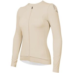 Dames Fietstrui met Lange Mouwen - Ademend en Elastisch - Wielerkleding met 4 Zakjes