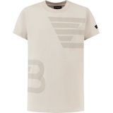 Ballin Amsterdam T-shirt with frontprint Jongens T-shirt - Sand - Maat 14