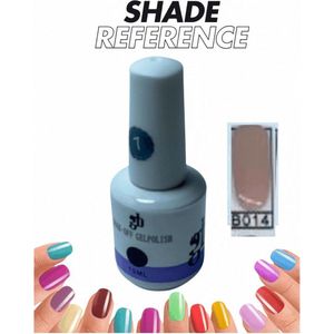Gel Polish Soak Off -#B014 15ml- Gellak - Nagellak